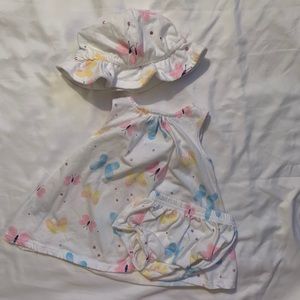 Butterfly dress set